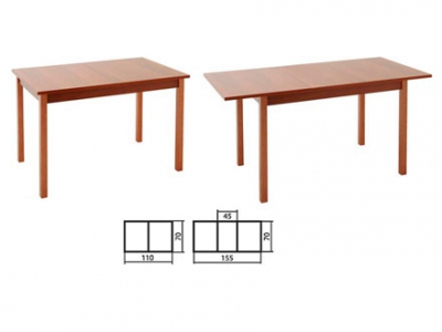 Стол Мюнхен-1 1550х700 (ноги дерево №4)